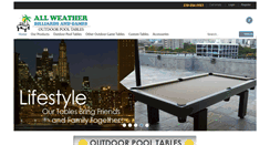 Desktop Screenshot of outdoor-pool-tables.com